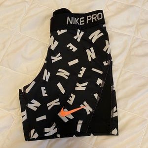 Nike Dri-fit spandex shorts. Youth Large